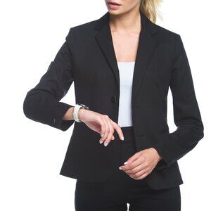 Topshop Black Lined Blazer Size 4